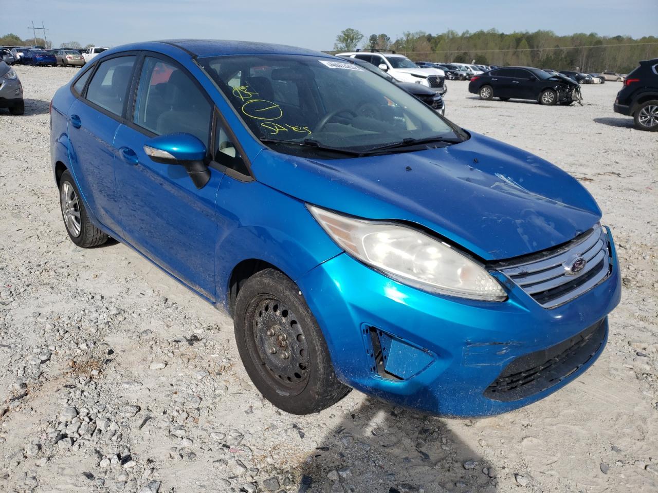 FORD FIESTA SE 2013 with VIN 3FADP4BJ6DM161701 - Photo from auction