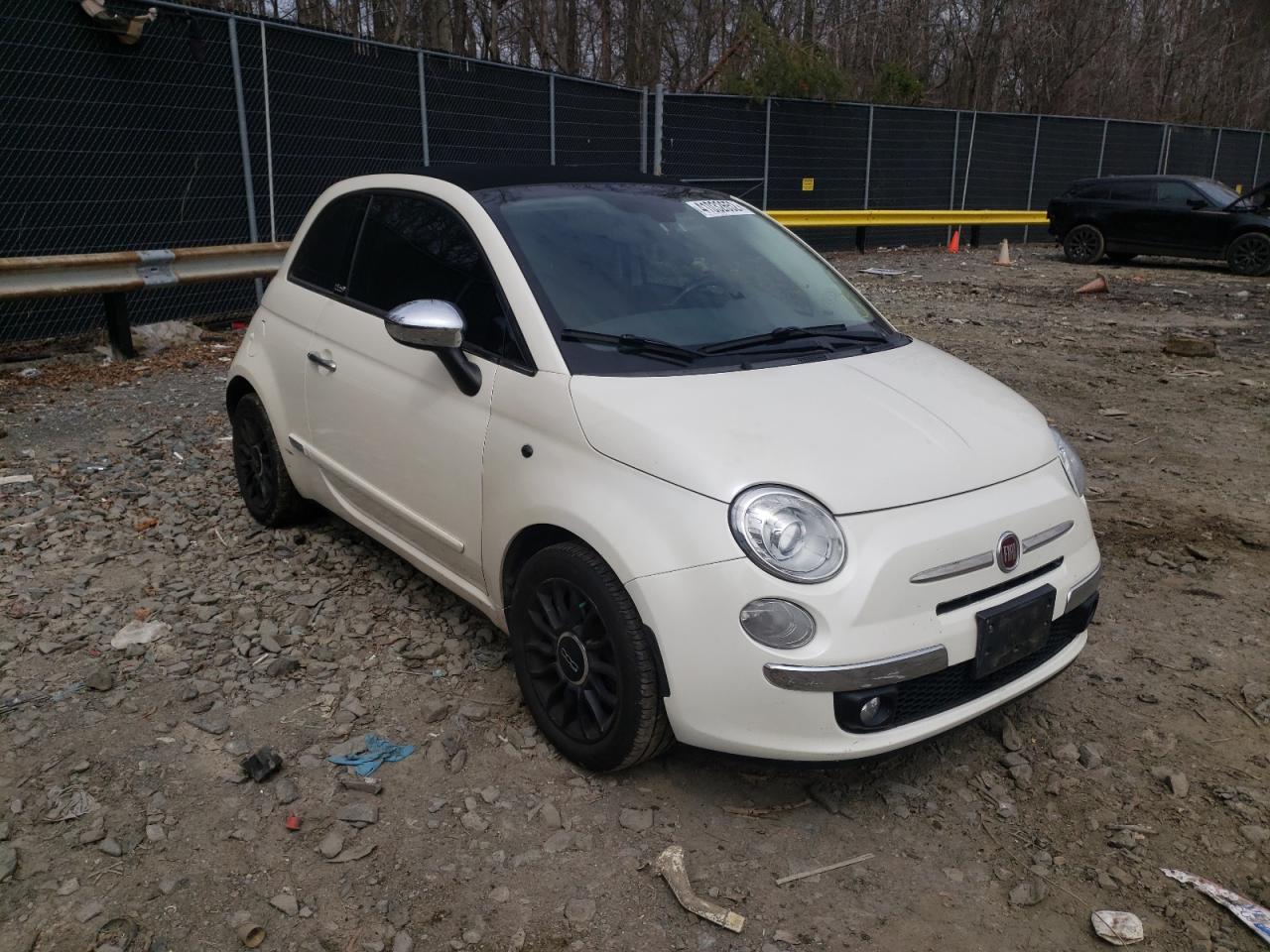 FIAT 500 LOUNGE 2012 with VIN 3C3CFFER1CT164794 - Photo from auction