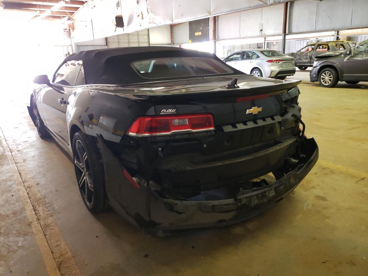 Photo 3 from auction – 2014 CHEVROLET CAMARO LT with VIN 2G1FB3D37E9307990