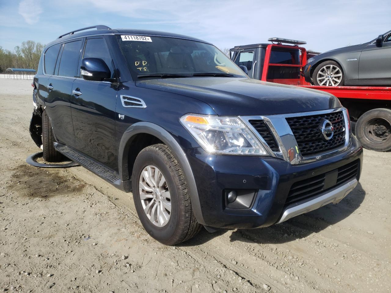 NISSAN ARMADA SV 2018 with VIN JN8AY2ND3J9052194 - Photo from auction