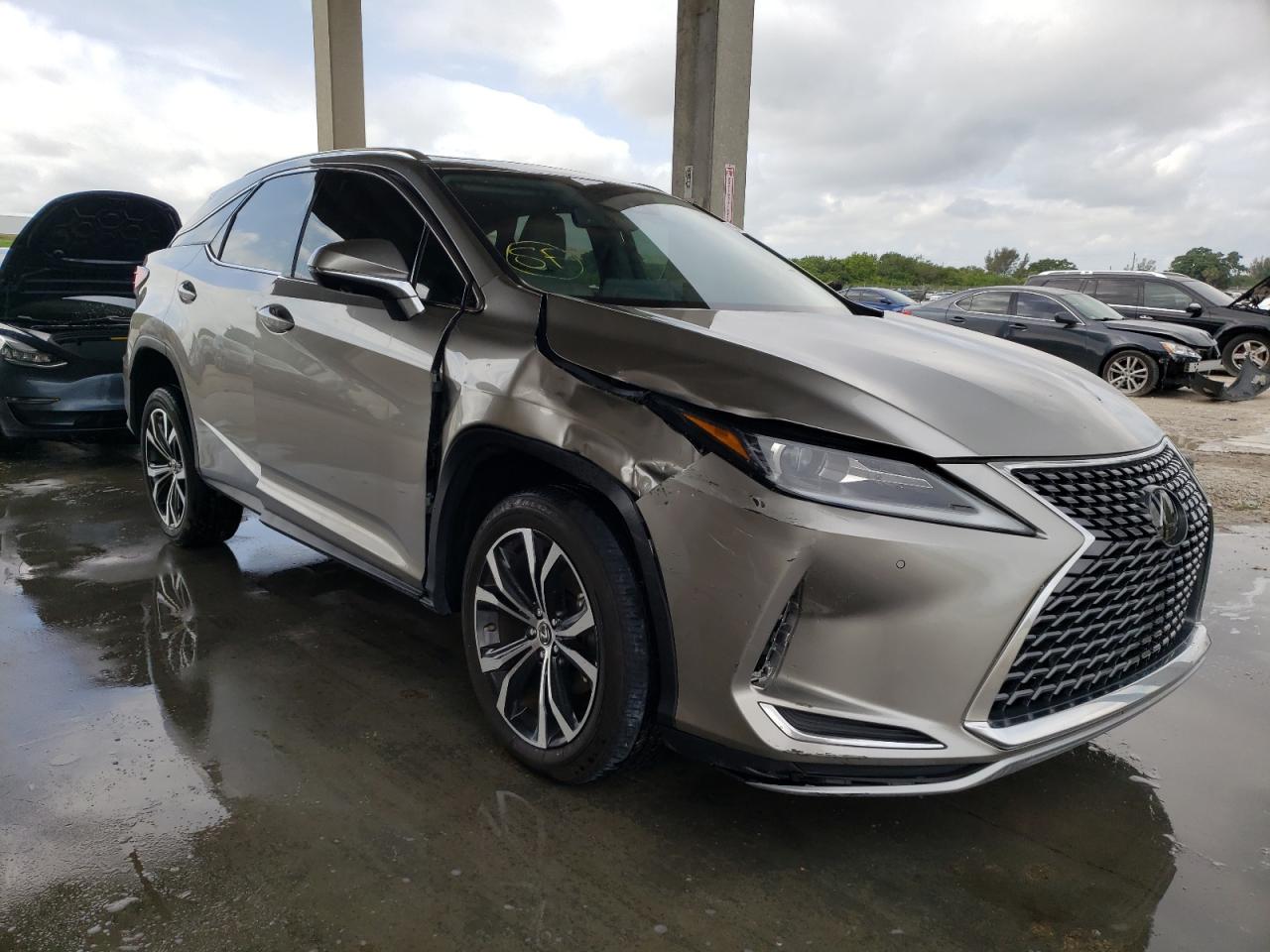 LEXUS RX 350 2021 with VIN 2T2HZMAAXMC183812 - Photo from auction