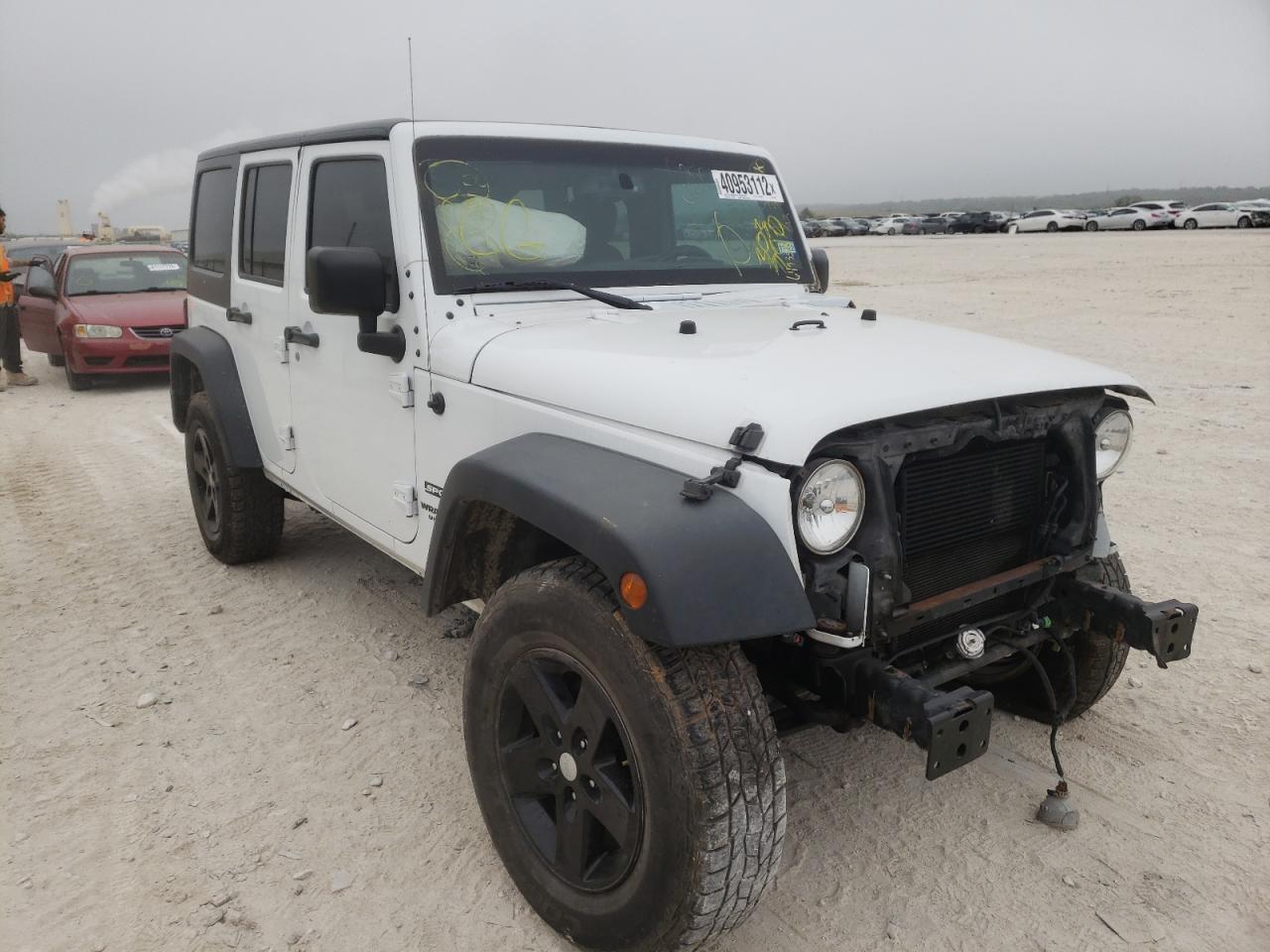 JEEP WRANGLER U 2016 with VIN 1C4HJWDG8GL303790 - Photo from auction
