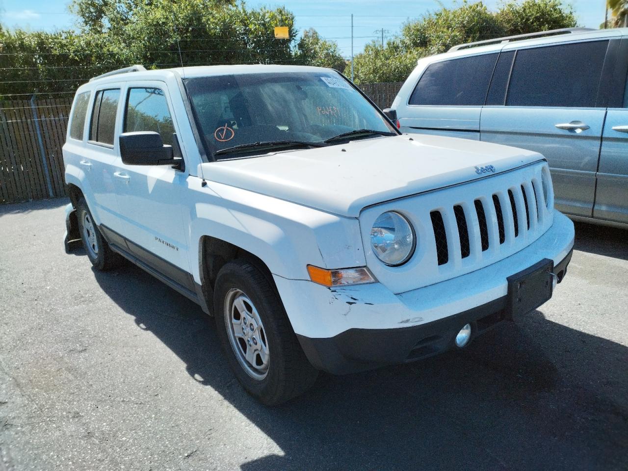 Photo 1 from auction – 2015 JEEP PATRIOT SP with VIN 1C4NJPBA8FD156418
