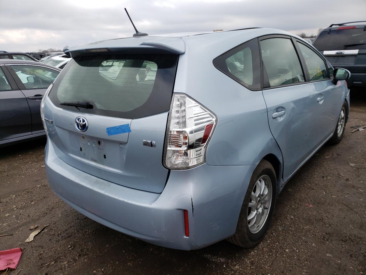 Photo 4 from auction – 2012 TOYOTA PRIUS V with VIN JTDZN3EU3C3029873