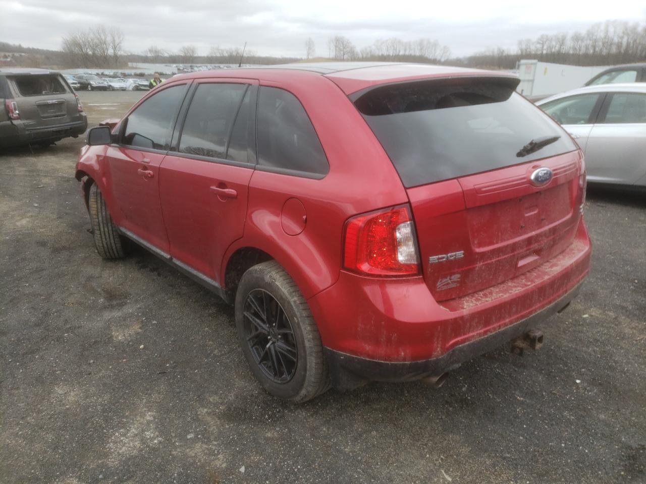 Photo 3 from auction – 2012 FORD EDGE SEL with VIN 2FMDK4JC1CBA92214