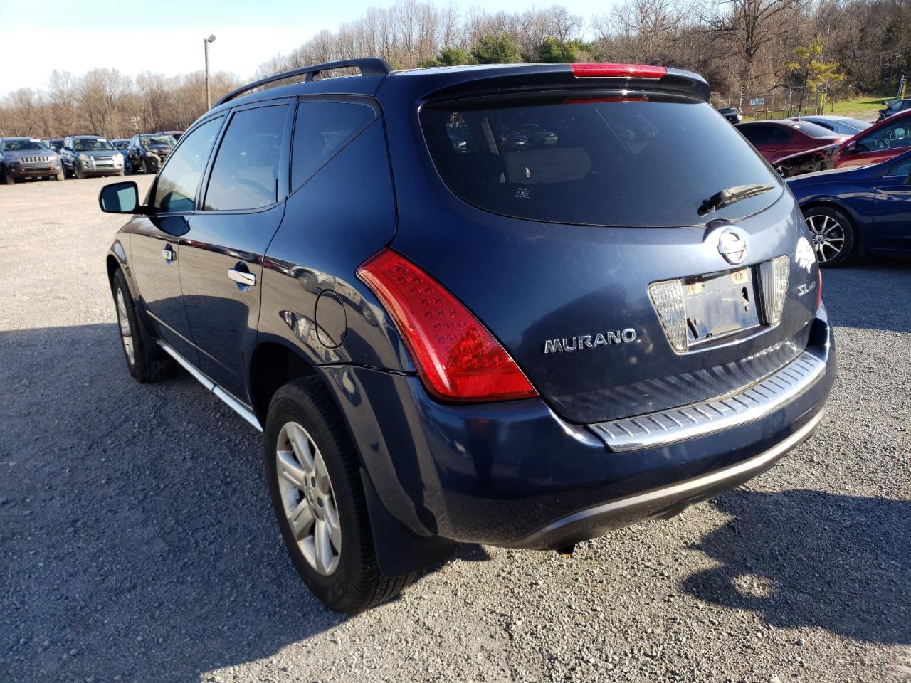 Photo 3 from auction – 2006 NISSAN MURANO SL with VIN JN8AZ08W16W551681