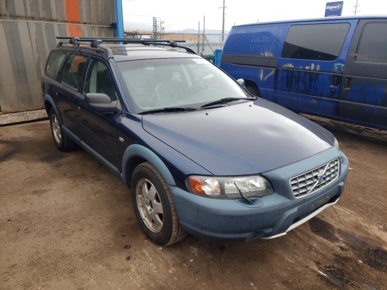 VOLVO V70 XC 2002 with VIN YV1SZ58D521077120 - Photo from auction