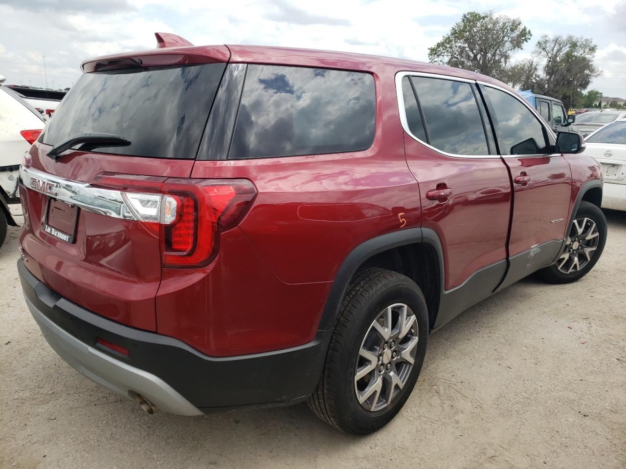 Photo 4 from auction – 2020 GMC ACADIA SLE with VIN 1GKKNKLA0LZ190848