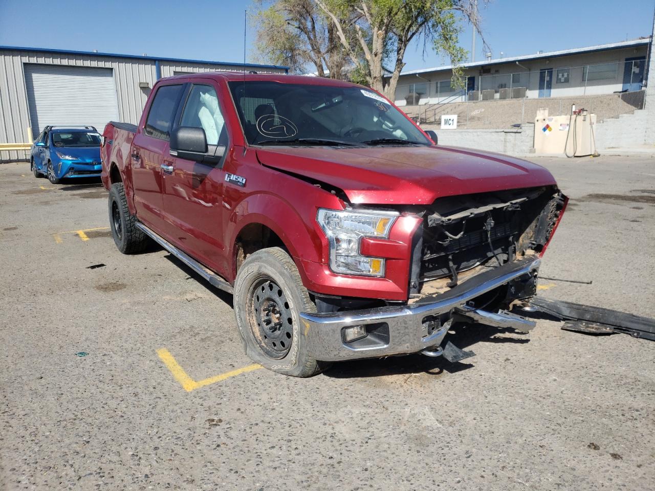 FORD F150 SUPER 2015 with VIN 1FTEW1EF7FKE88593 - Photo from auction