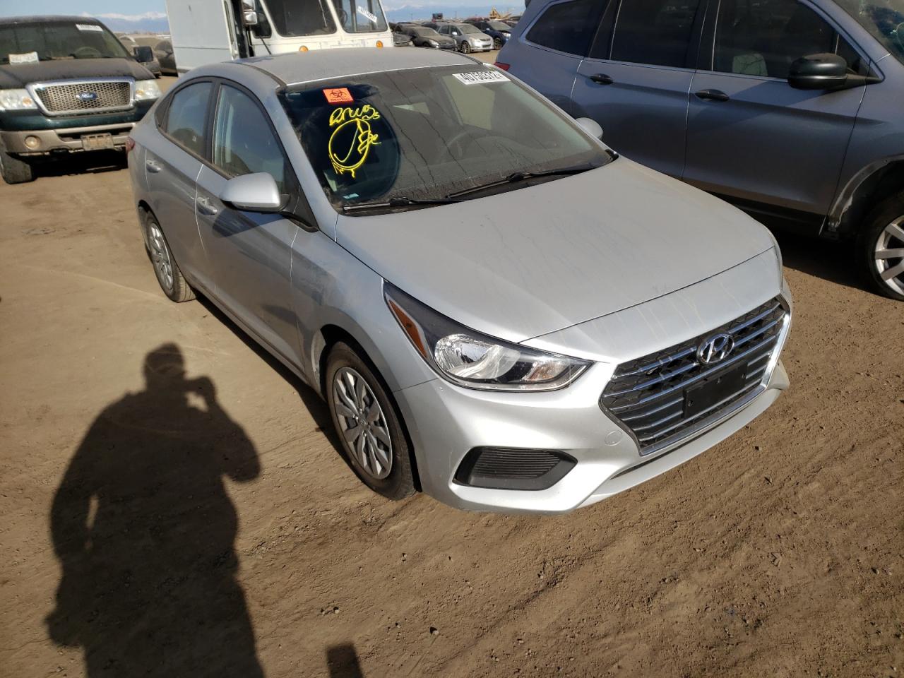 HYUNDAI ACCENT SE 2020 with VIN 3KPC24A64LE106920 - Photo from auction