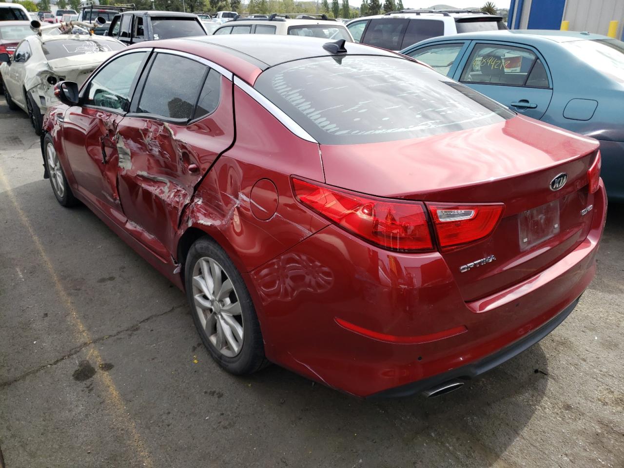Photo 3 from auction – 2015 KIA OPTIMA EX with VIN 5XXGN4A7XFG409018