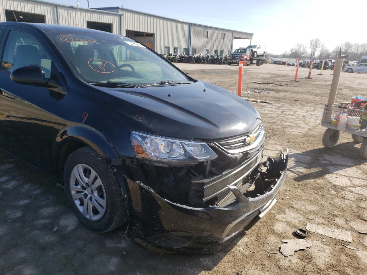 Photo 9 from auction – 2020 CHEVROLET SONIC with VIN 1G1JG6SB2L4122902