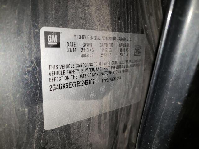 Photo 10 from auction – 2014 BUICK REGAL with VIN 2G4GK5EX7E9245107