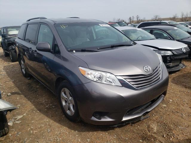 TOYOTA SIENNA LE 2017 with VIN 5TDKZ3DC4HS861971 - Photo from auction