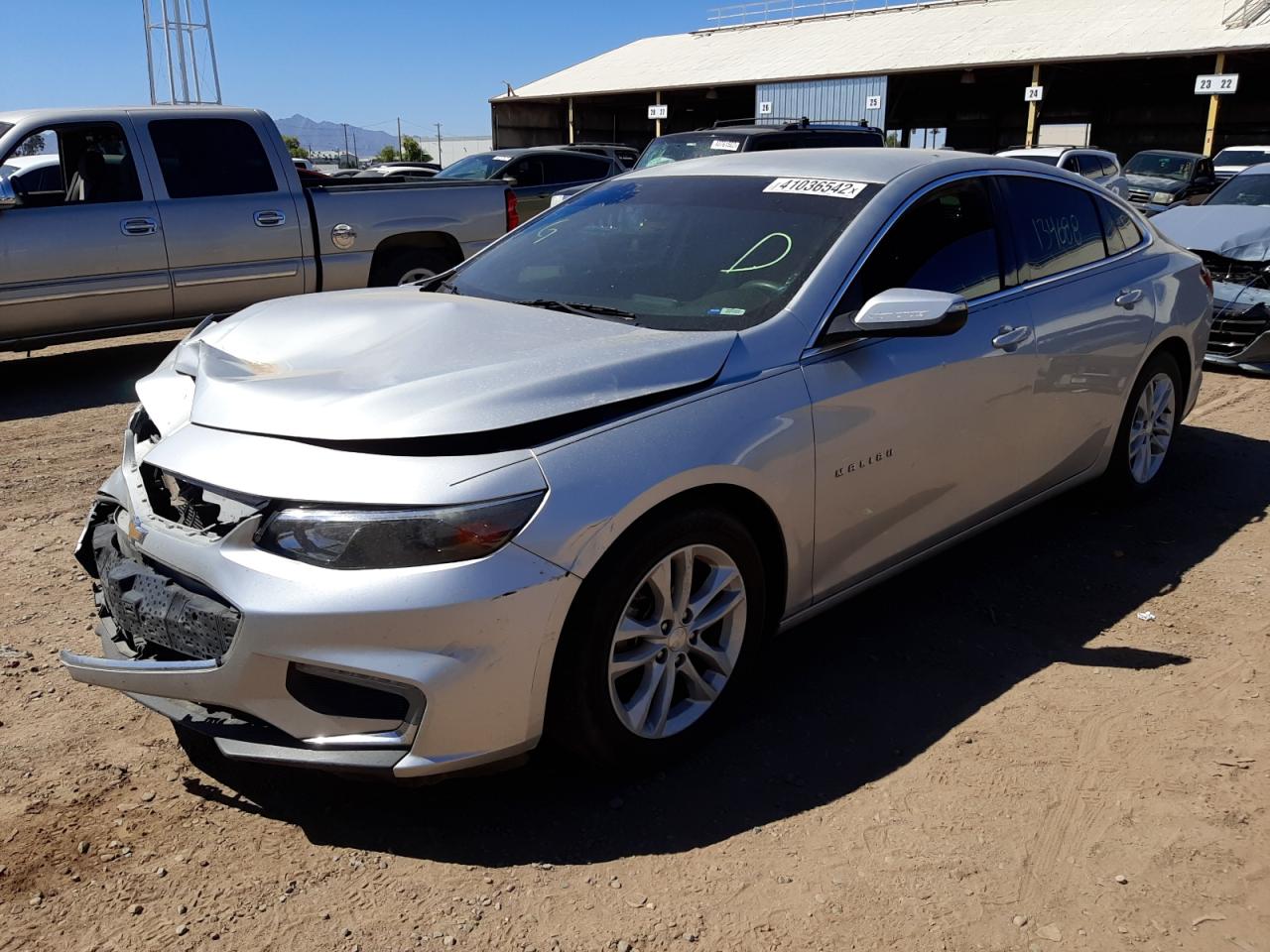 Photo 2 from auction – 2016 CHEVROLET MALIBU LT with VIN 1G1ZE5ST4GF258079