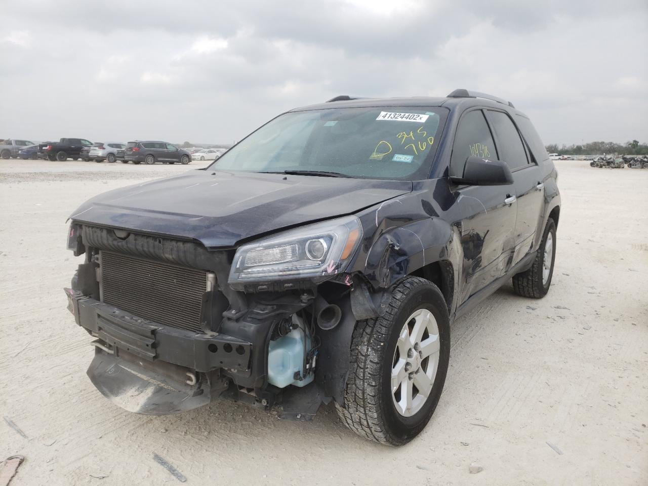 Photo 2 from auction – 2015 GMC ACADIA SLE with VIN 1GKKRNED6FJ345760