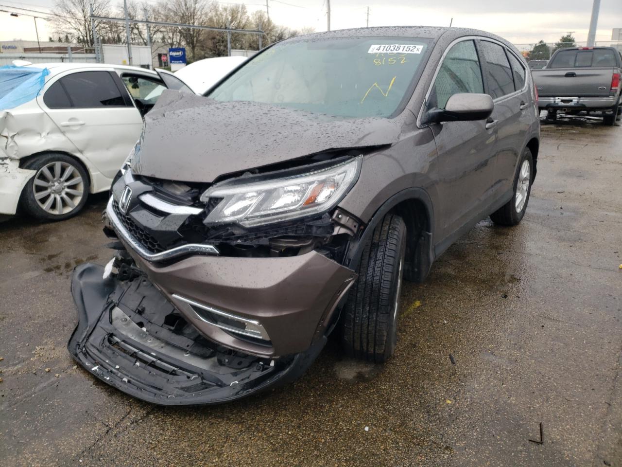 Photo 2 from auction – 2016 HONDA CR-V EX with VIN 2HKRM4H50GH631752