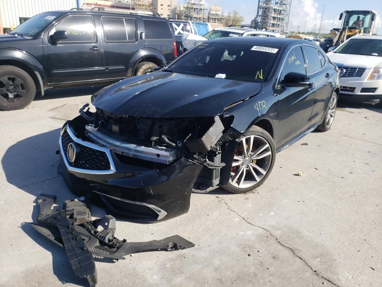 Photo 2 from auction – 2019 ACURA TLX TECHNO with VIN 19UUB2F45KA008109