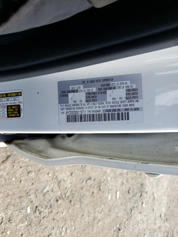 Photo 10 from auction – 2006 MAZDA 5 with VIN JM1CR293260116711