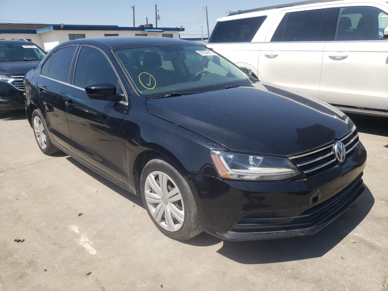 VOLKSWAGEN JETTA S 2017 with VIN 3VW2B7AJXHM366492 - Photo from auction