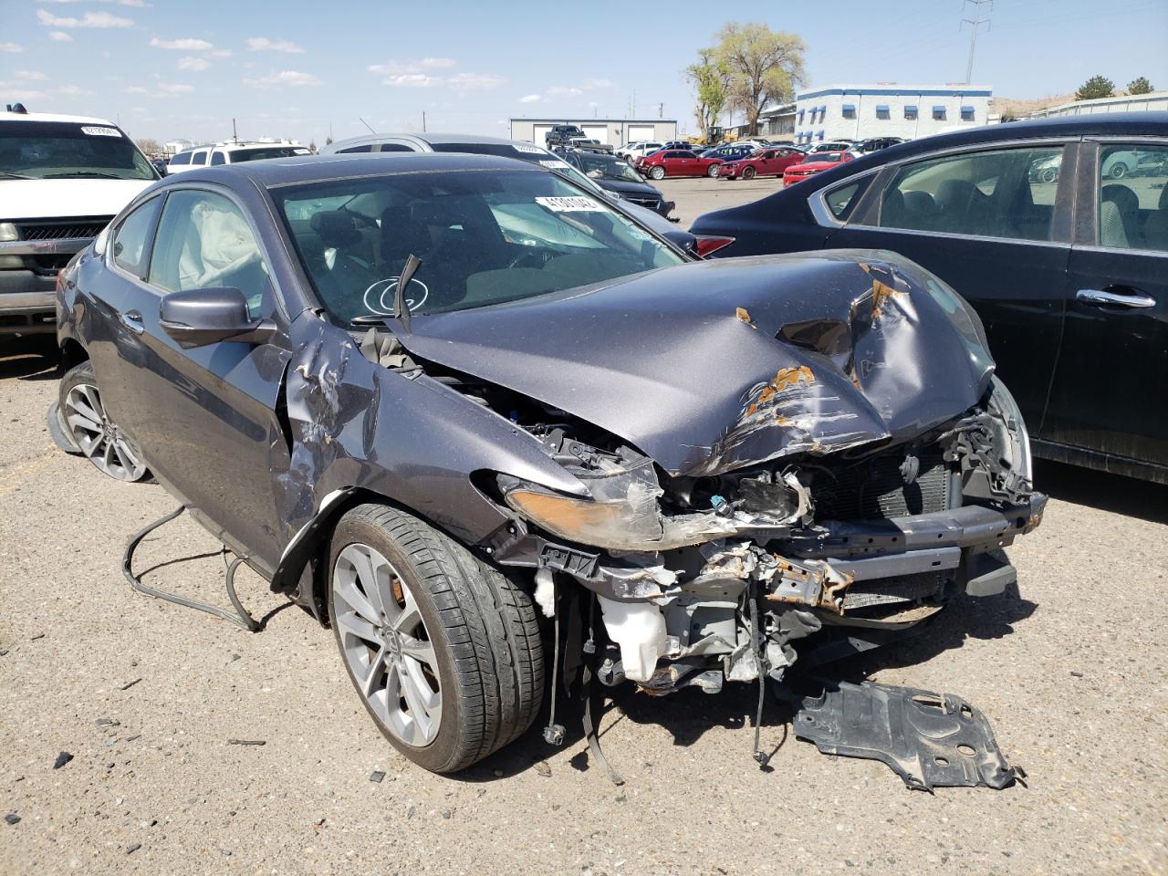HONDA ACCORD EXL 2015 with VIN 1HGCT2B85FA002463 - Photo from auction