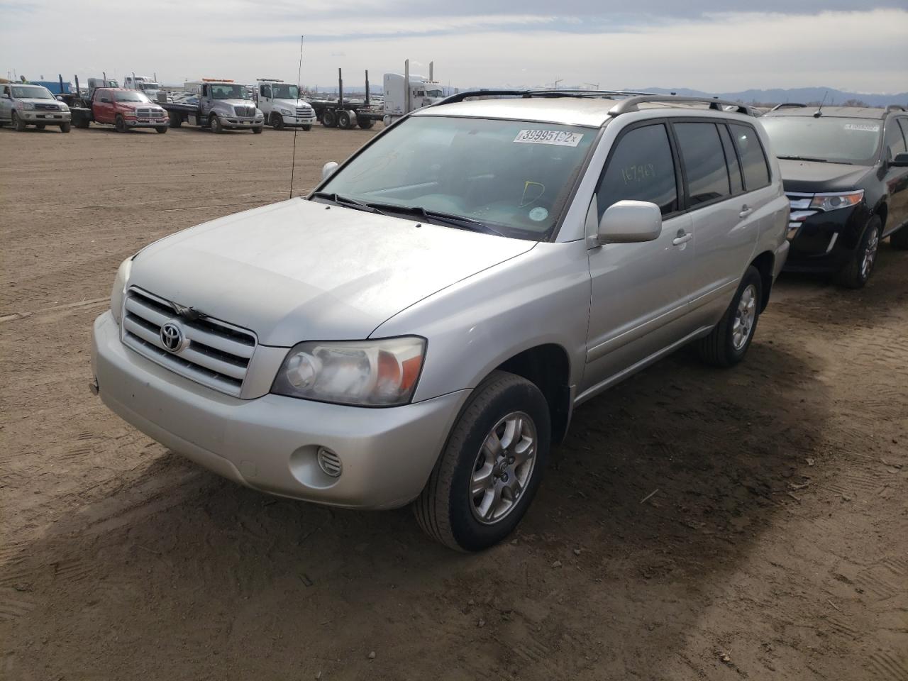 Photo 2 from auction – 2006 TOYOTA HIGHLANDER with VIN JTEEP21A060174949