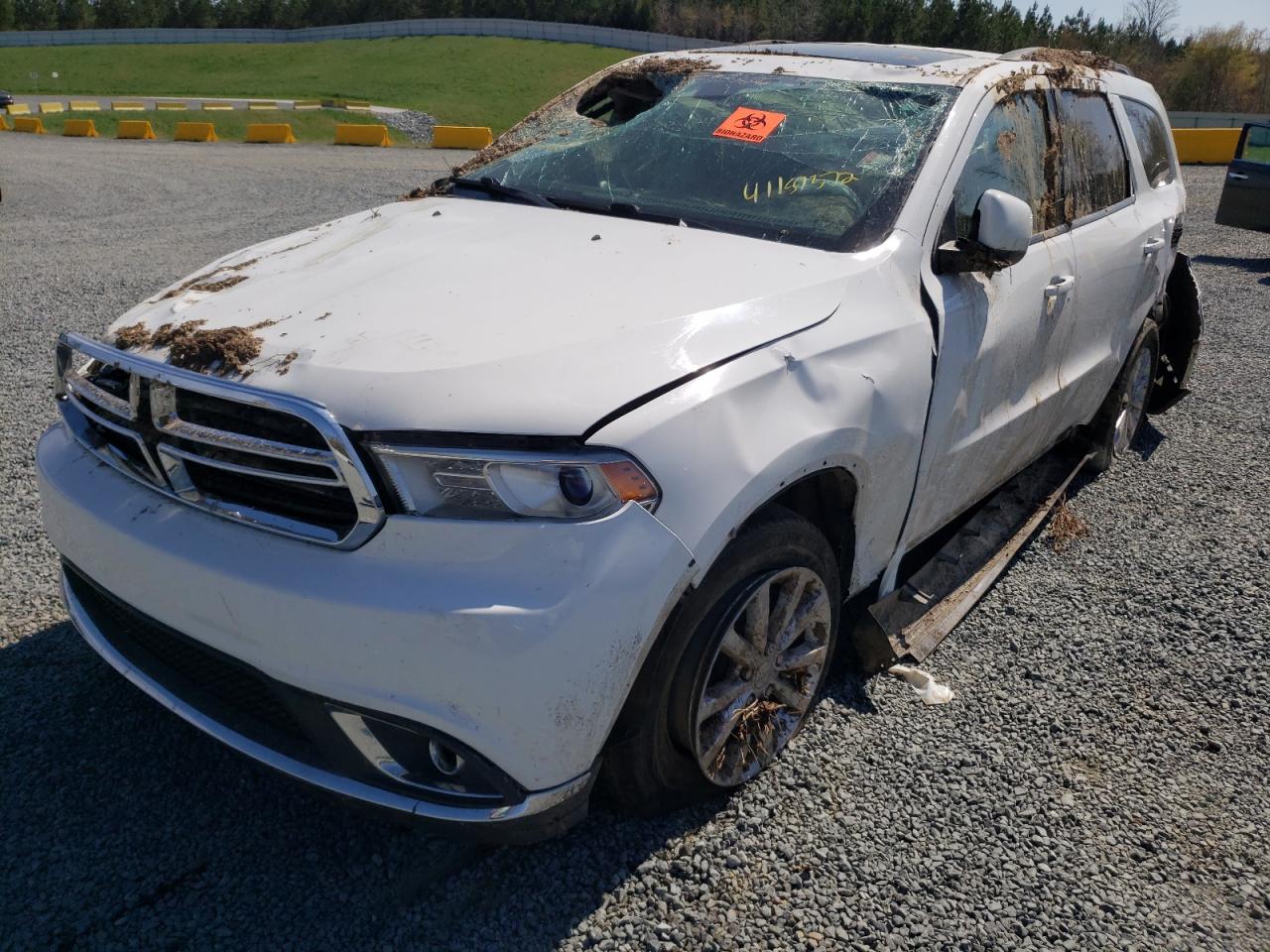 Photo 2 from auction – 2014 DODGE DURANGO SX with VIN 1C4RDHAG9EC483497