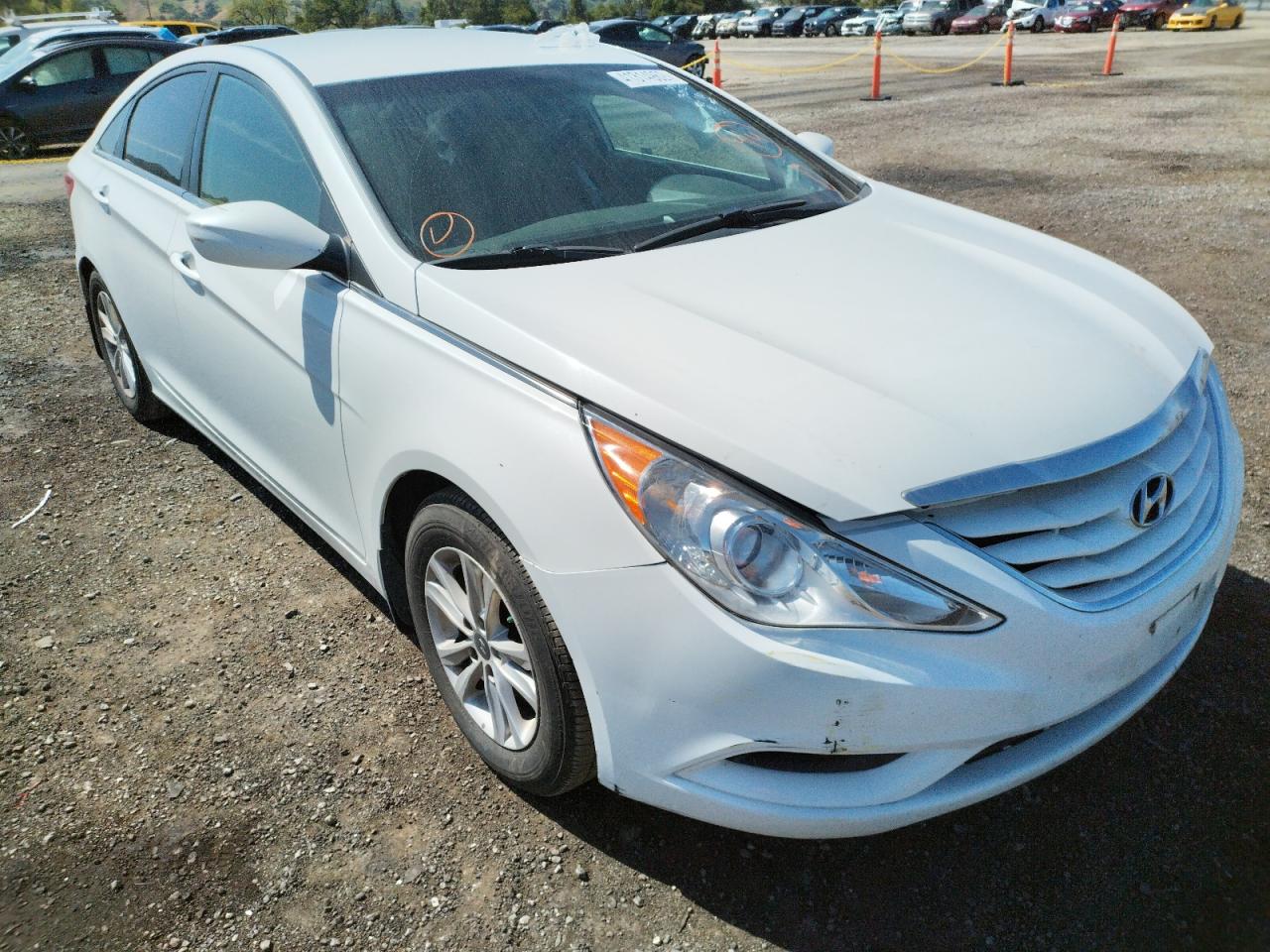 HYUNDAI SONATA SE 2012 with VIN 5NPEB4ACXCH388555 - Photo from auction