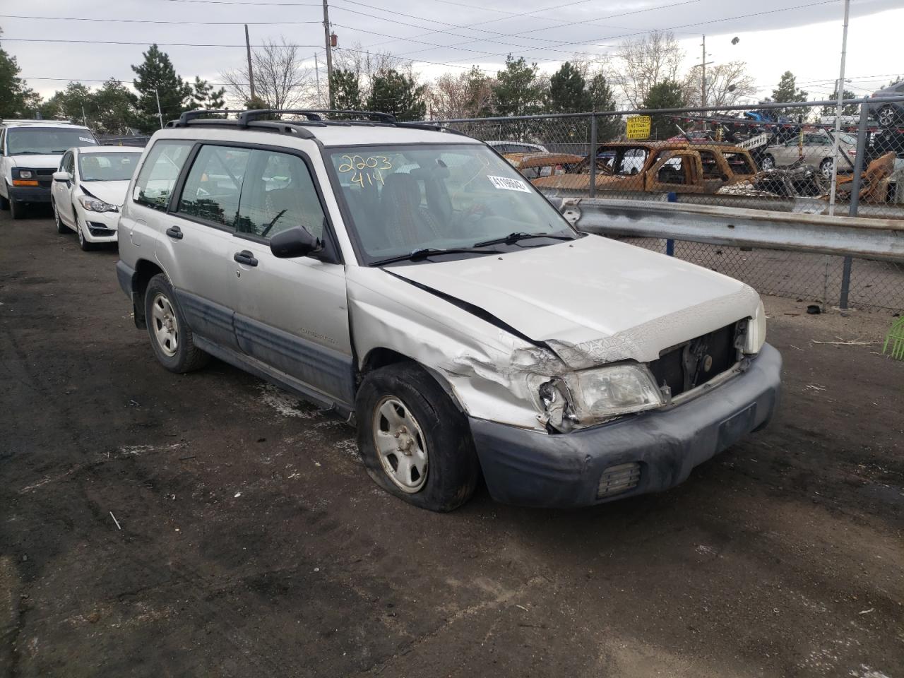 SUBARU FORESTER L 2001 with VIN JF1SF635X1H722554 - Photo from auction