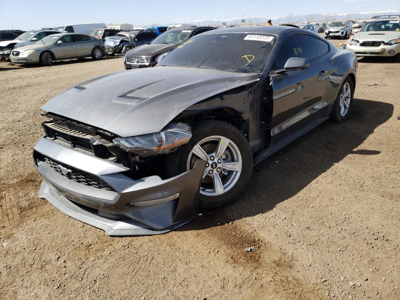 Photo 2 from auction – 2021 FORD MUSTANG with VIN 1FA6P8TH0M5119834