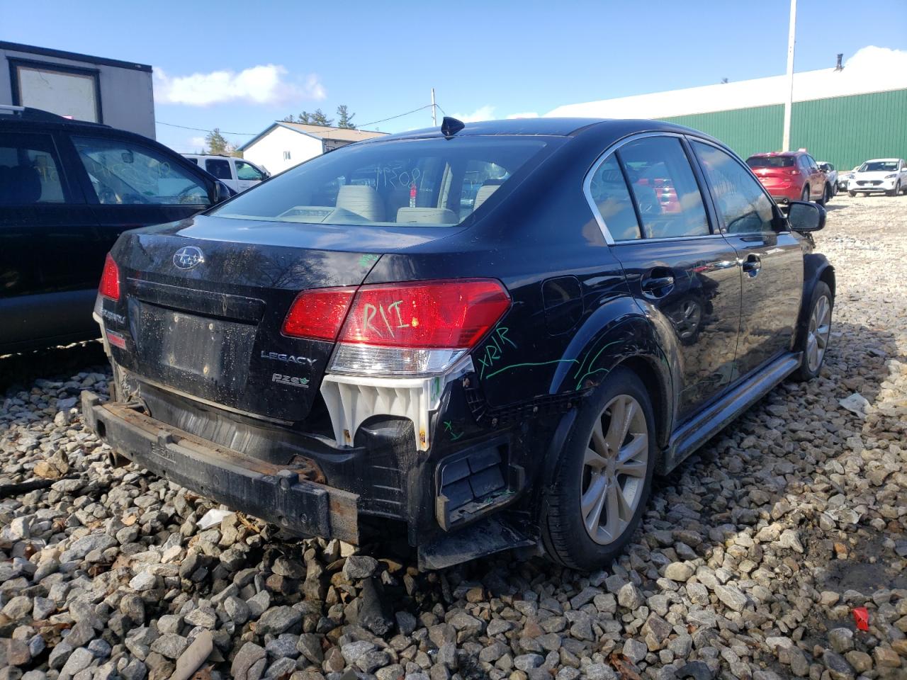 Photo 4 from auction – 2014 SUBARU LEGACY 2.5 with VIN 4S3BMBC60E3006881