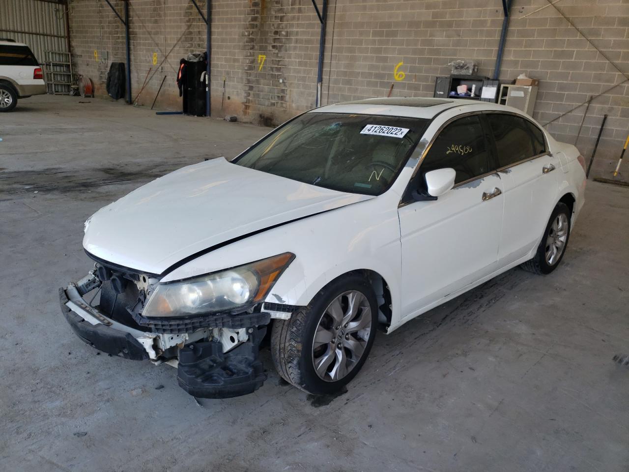 Photo 2 from auction – 2010 HONDA ACCORD EXL with VIN 5KBCP3F84AB001387