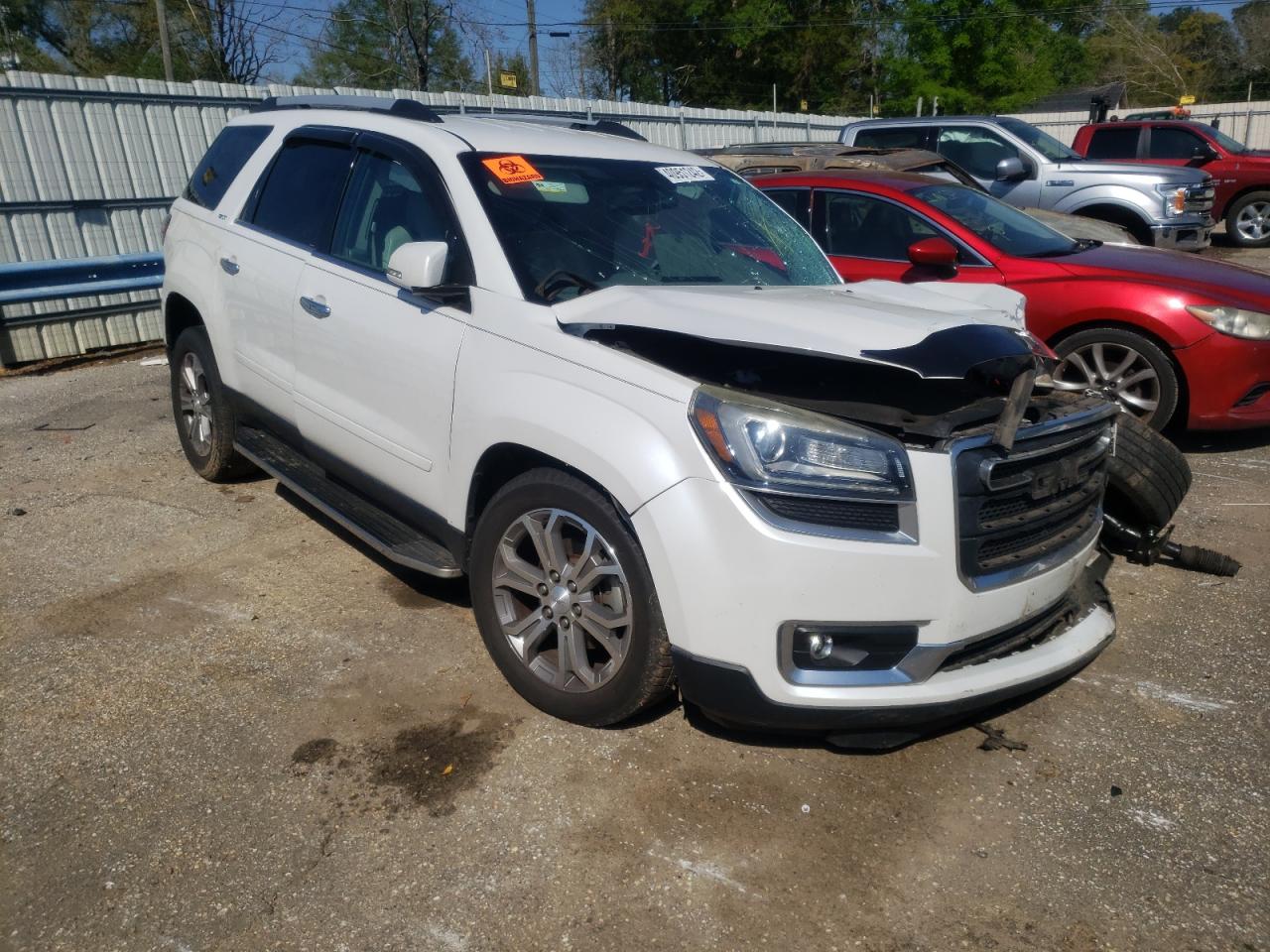 GMC ACADIA SLT 2016 with VIN 1GKKRRKD2GJ133225 - Photo from auction