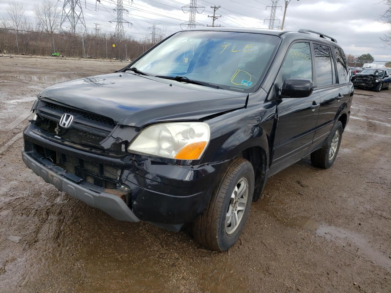 Photo 2 from auction – 2004 HONDA PILOT EXL with VIN 2HKYF18794H576235