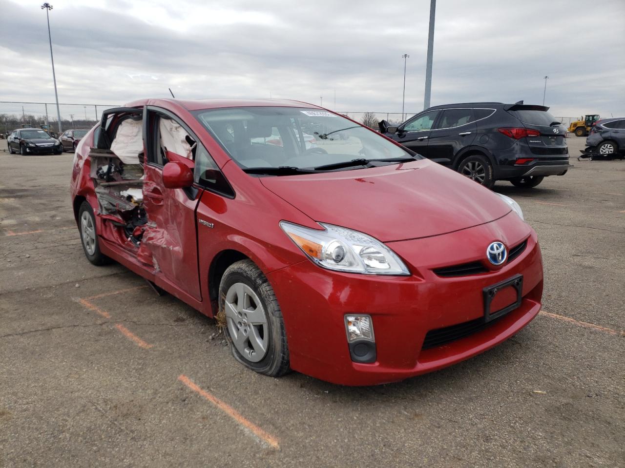 TOYOTA PRIUS 2011 with VIN JTDKN3DU7B5338266 - Photo from auction