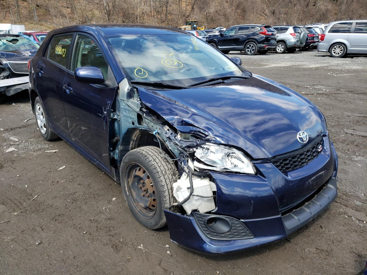 TOYOTA COROLLA MA 2009 with VIN 2T1LE40E99C010398 - Photo from auction