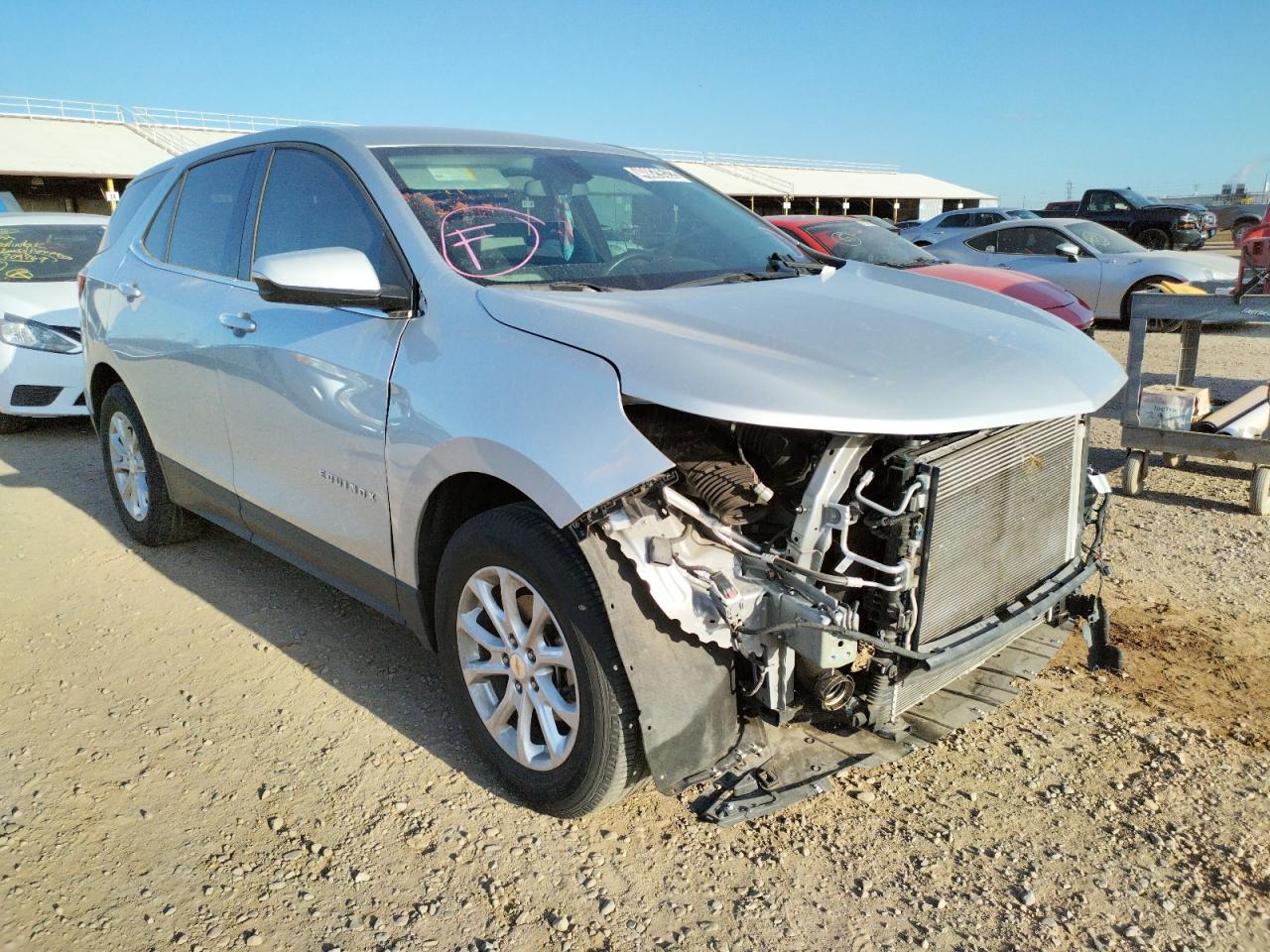 CHEVROLET EQUINOX LT 2018 with VIN 2GNAXJEV6J6276855 - Photo from auction