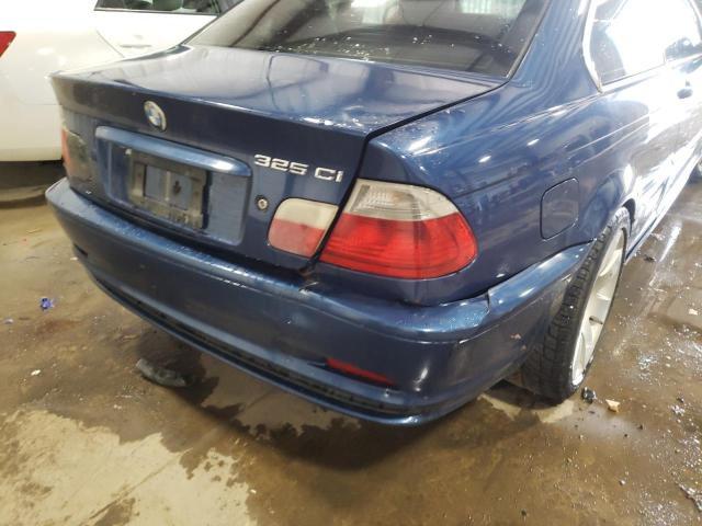 Photo 9 from auction – 2002 BMW 325 CI with VIN WBABN33432JW52163