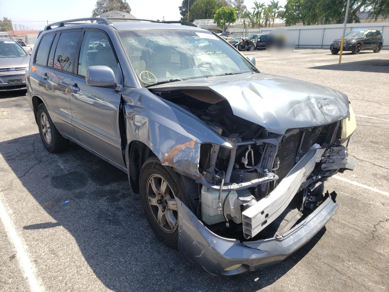TOYOTA HIGHLANDER 2003 with VIN JTEGF21AX30104303 - Photo from auction