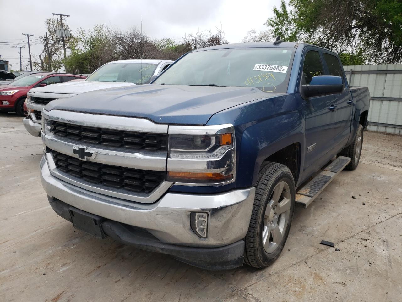 Photo 2 from auction – 2018 CHEVROLET SILVERADO with VIN 3GCPCREC9JG413139