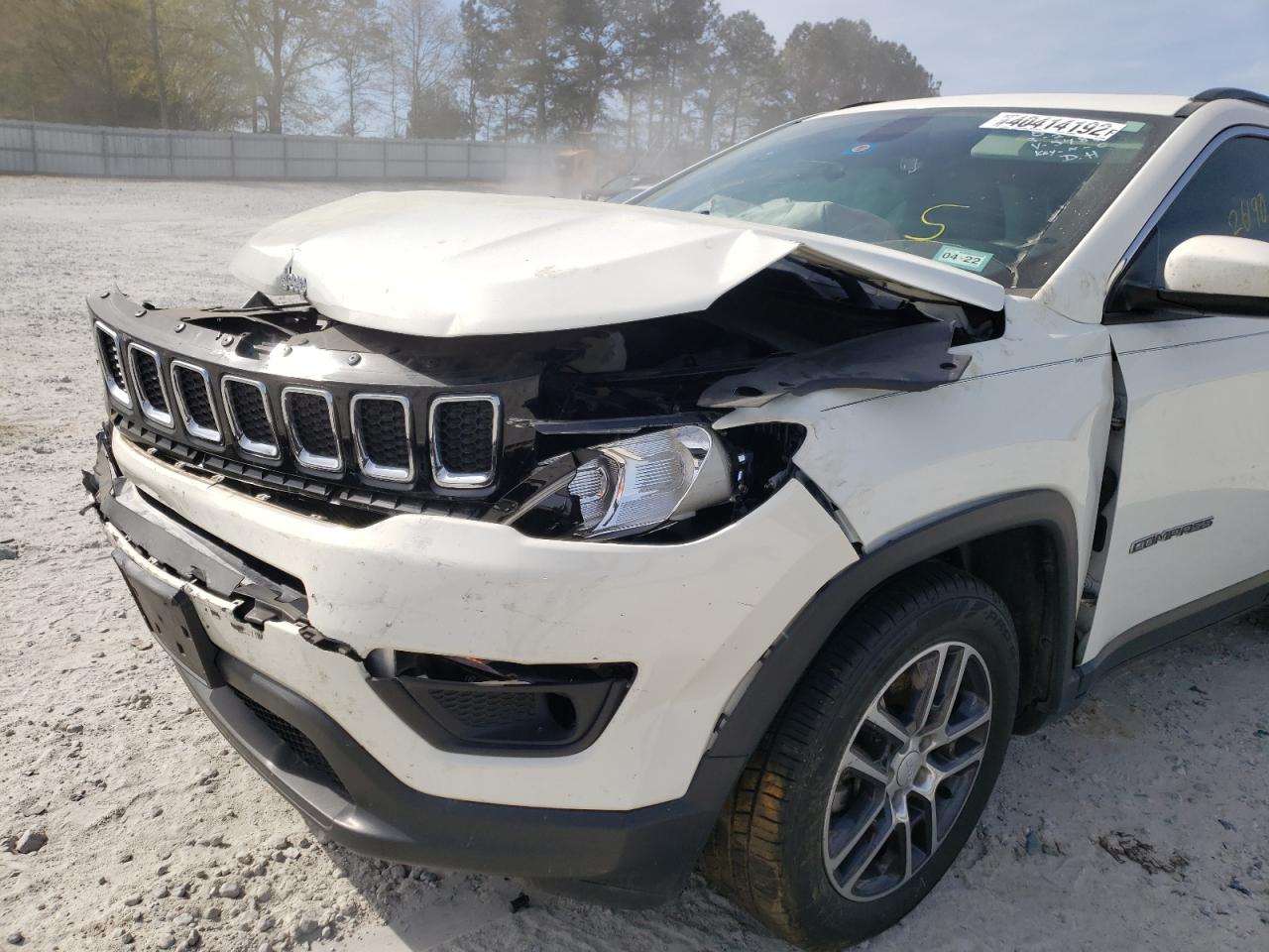 Photo 9 from auction – 2019 JEEP COMPASS LA with VIN 3C4NJCBB1KT615486