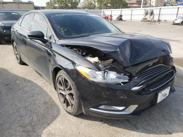 Photo 1 from auction – 2018 FORD FUSION SE with VIN 3FA6P0HD9JR199618