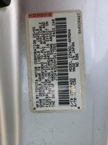 Photo 10 from auction – 2000 TOYOTA MR2 SPYDER with VIN JTDFR3209Y0017065