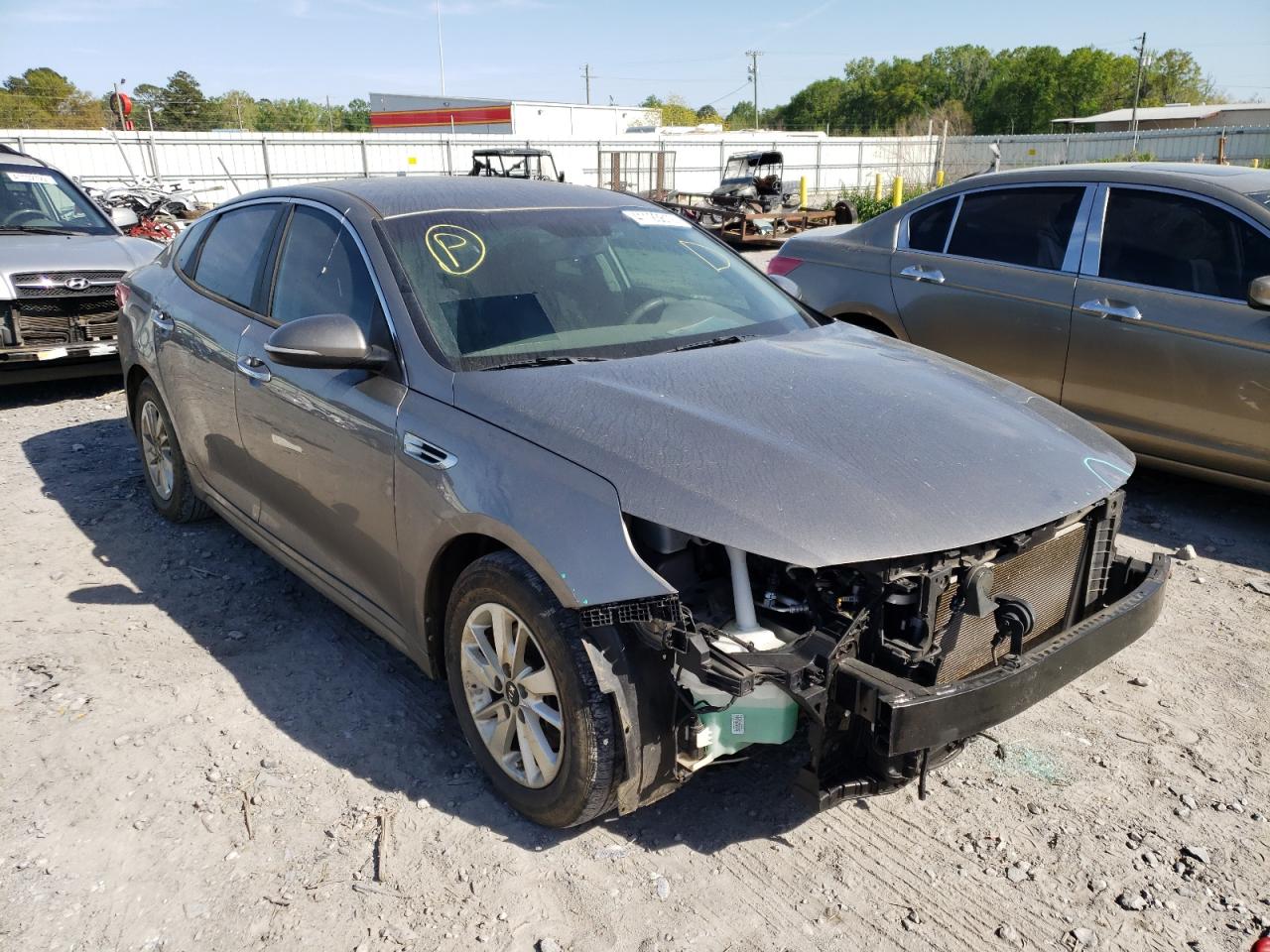 KIA OPTIMA LX 2016 with VIN 5XXGT4L32GG008922 - Photo from auction