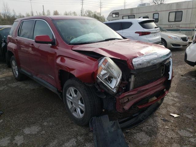 GMC TERRAIN SL 2014 with VIN 2GKALMEK6E6280359 - Photo from auction