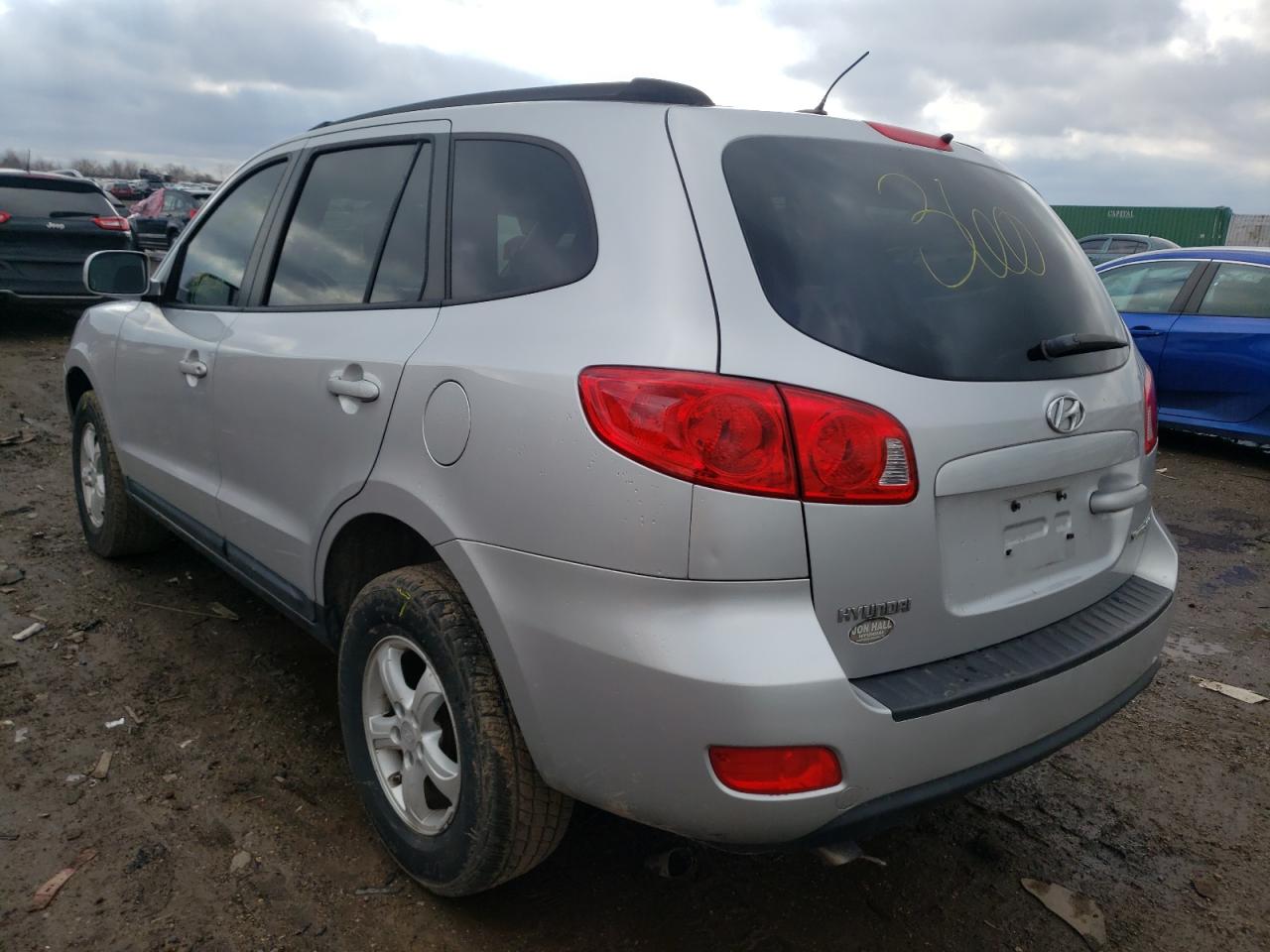 Photo 3 from auction – 2008 HYUNDAI SANTA FE with VIN 5NMSG13D28H201693
