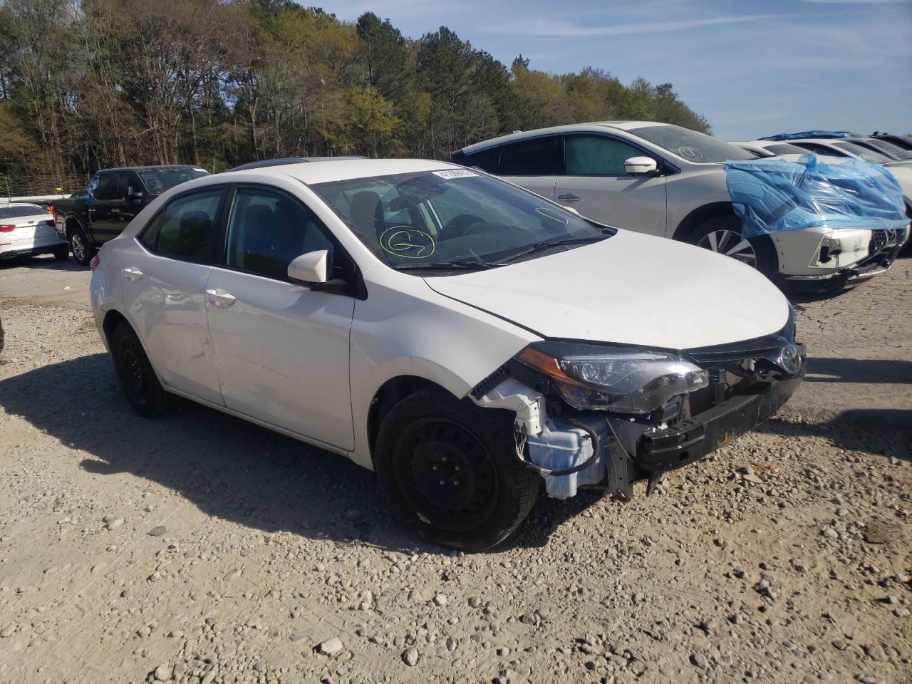 TOYOTA COROLLA L 2018 with VIN 2T1BURHE6JC988894 - Photo from auction