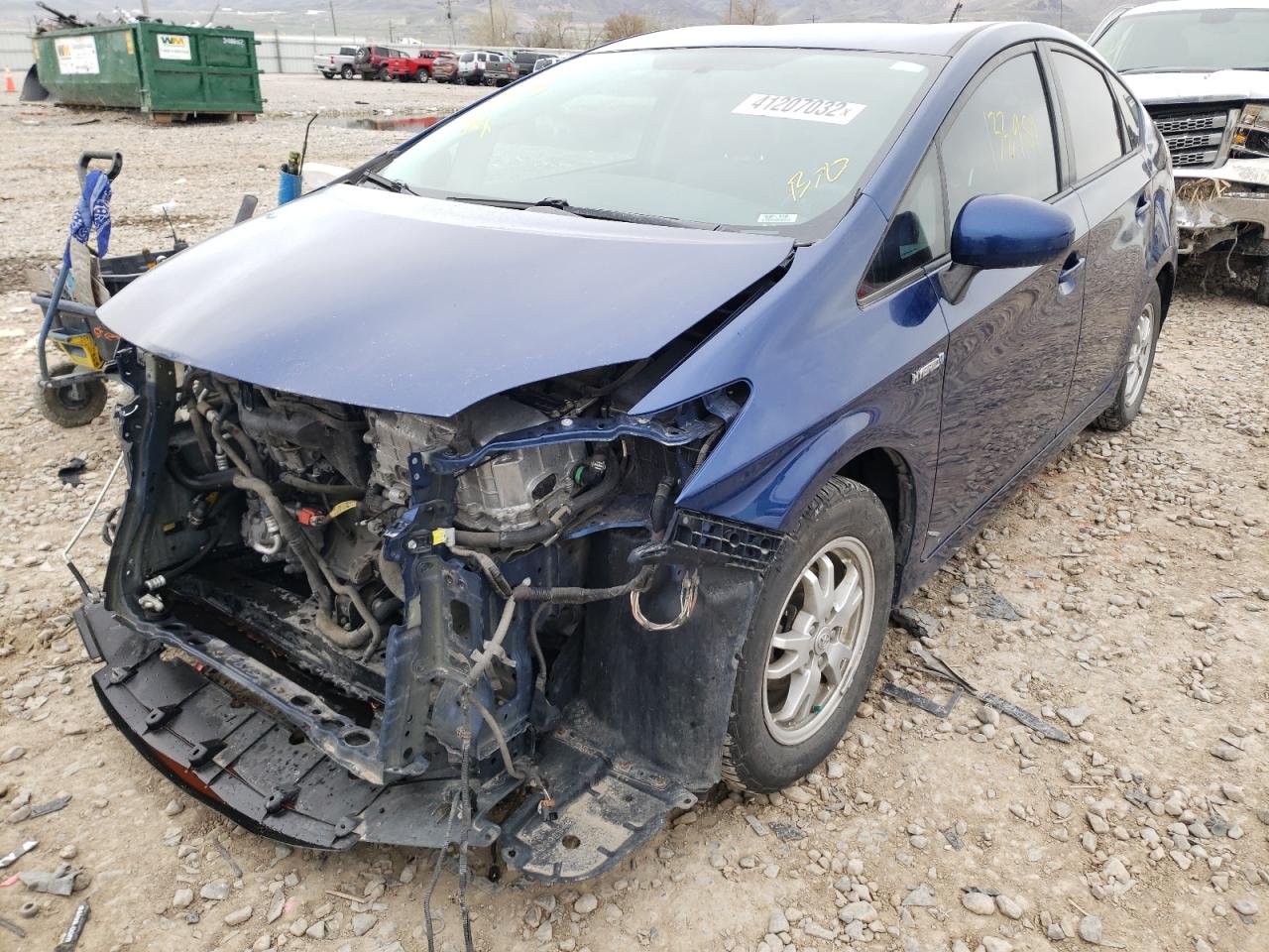 Photo 2 from auction – 2010 TOYOTA PRIUS with VIN JTDKN3DU8A0087396