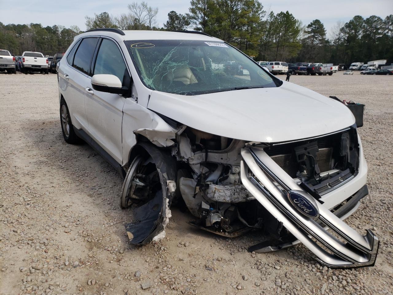 FORD EDGE SEL 2015 with VIN 2FMTK4J81FBB51578 - Photo from auction