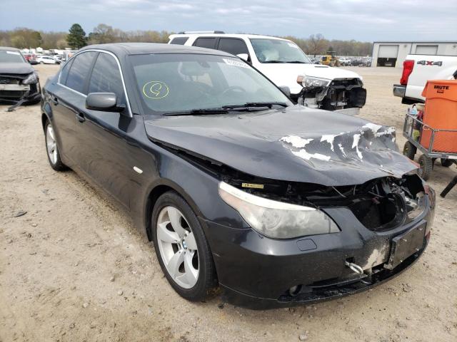 BMW 525 I 2006 with VIN WBANE53526CK91259 - Photo from auction